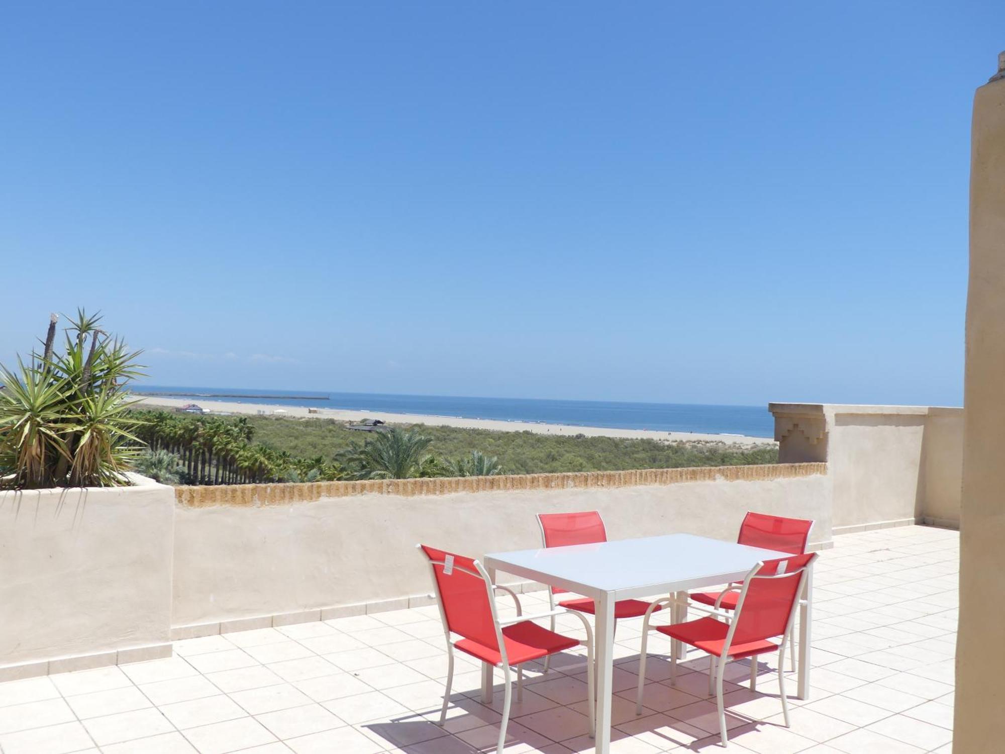 Apartamento Ático Vistas Laterales Al Mar Isla Canela Exterior foto